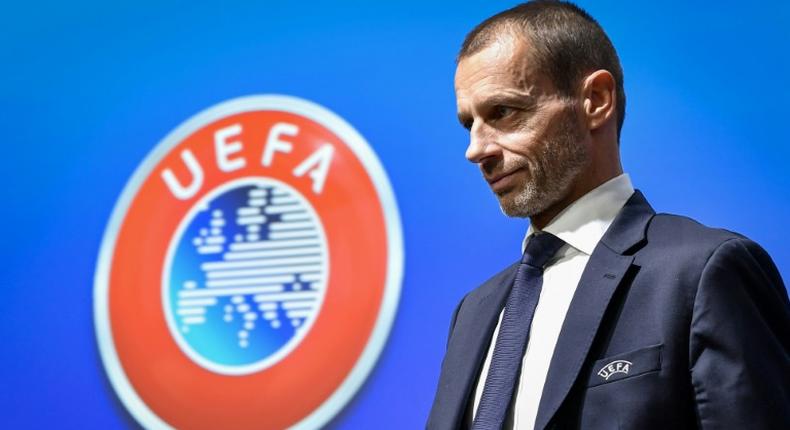 UEFA president Aleksander Ceferin admits that a new report highlights a number of threats to European football