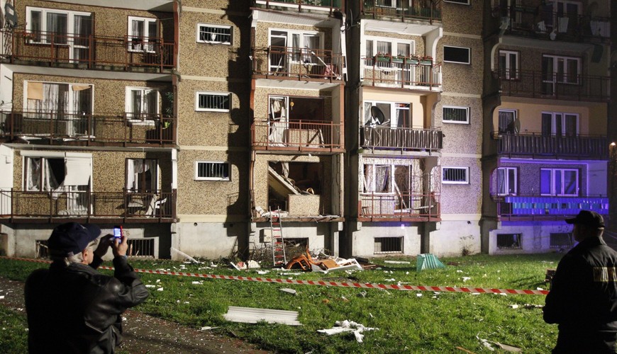 Budynek w Bytomiu, w którym wybuchł gaz