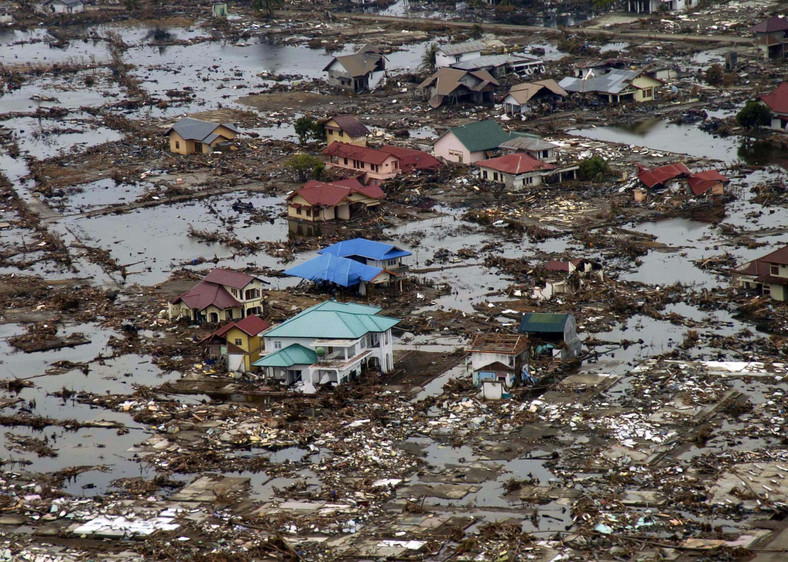 Tsunami jest niezwykle destrukcyjną falą