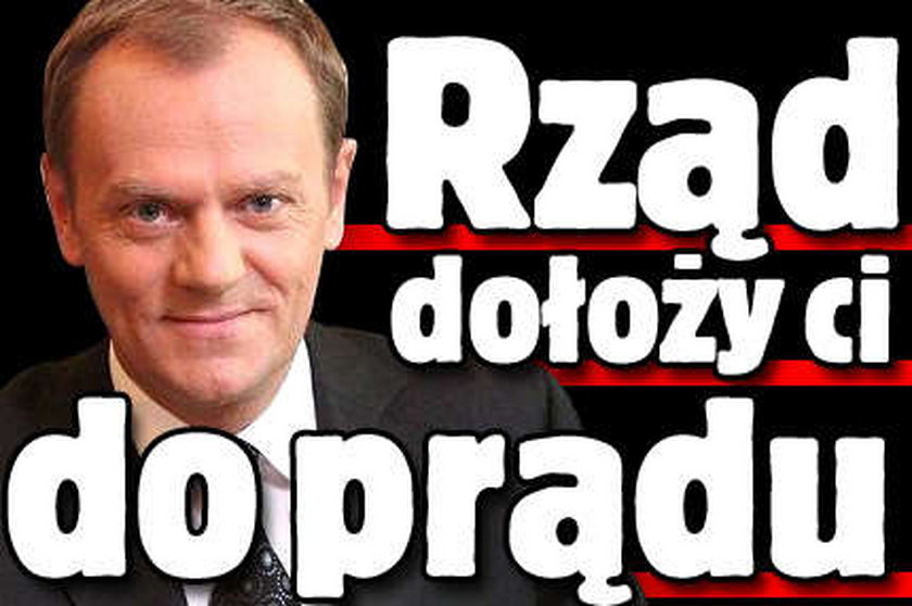 Rząd dopłaci ci do prądu