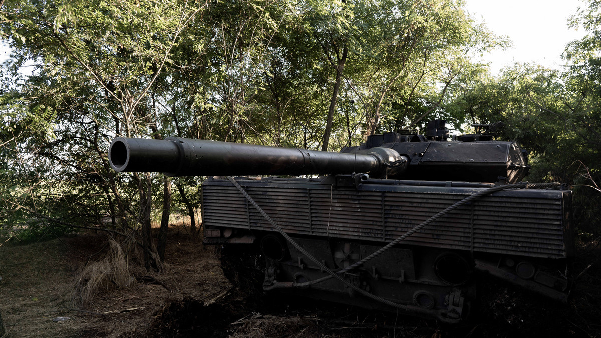 Ukraina traci leopardy. Do czołgów brakuje części zamiennych