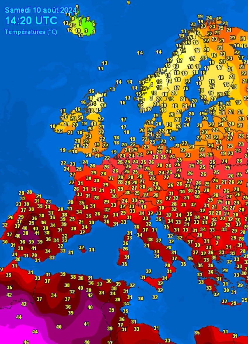 Mapa toplotnog talasa