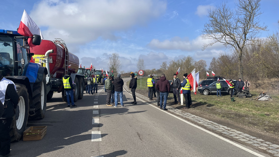 Protesty rolników pod Białymstokiem, Fasty DK65
