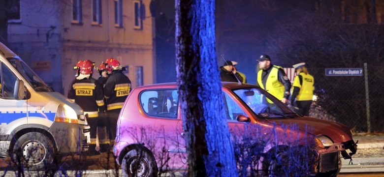 Komendant Główny Policji o wypadku w Oświęcimiu: 21-letni kierowca przyznał się do winy