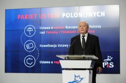 Jarosław Kaczyński: Potrzebujemy drużyn, a nie jednego Roberta Lewandowskiego