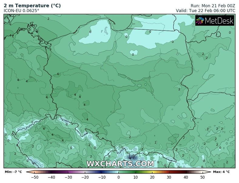 Nad ranem gdzieniegdzie pojawią się przymrozki