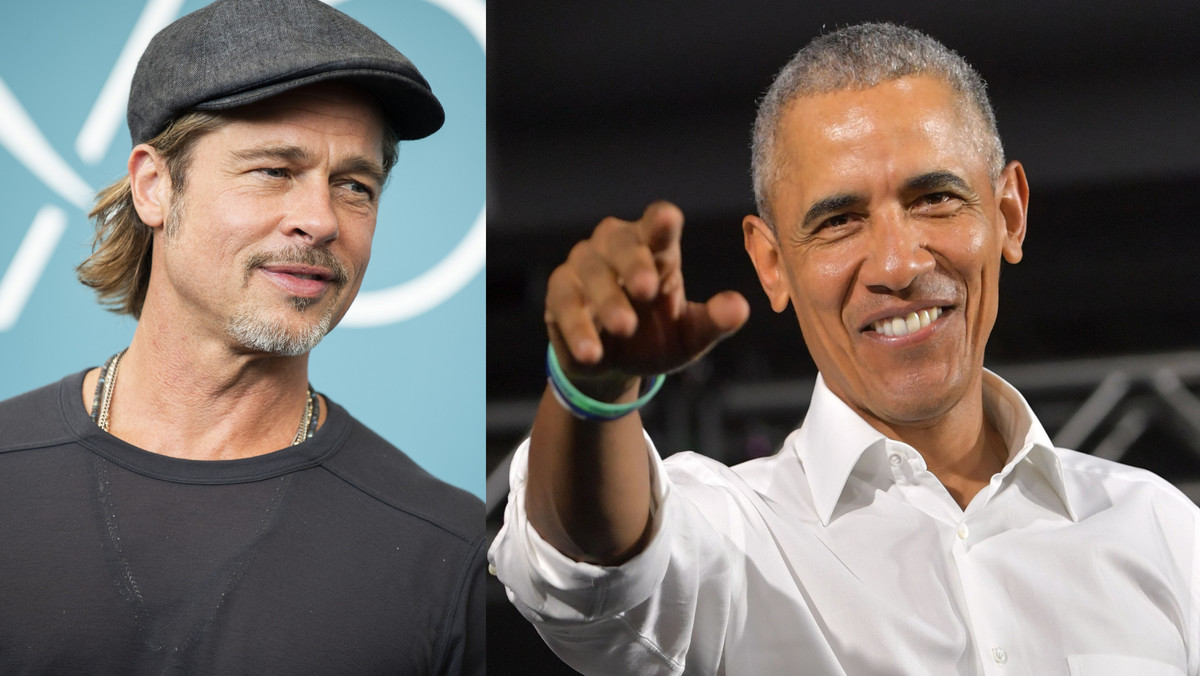 Brad Pitt i Barack Obama