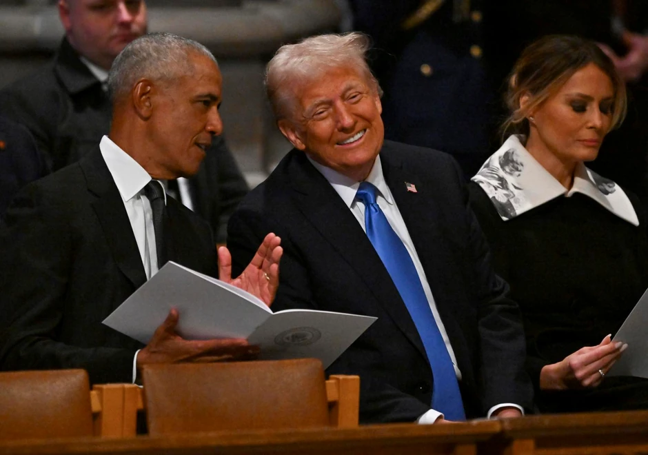 Donald Tramp i Barak Obama 
