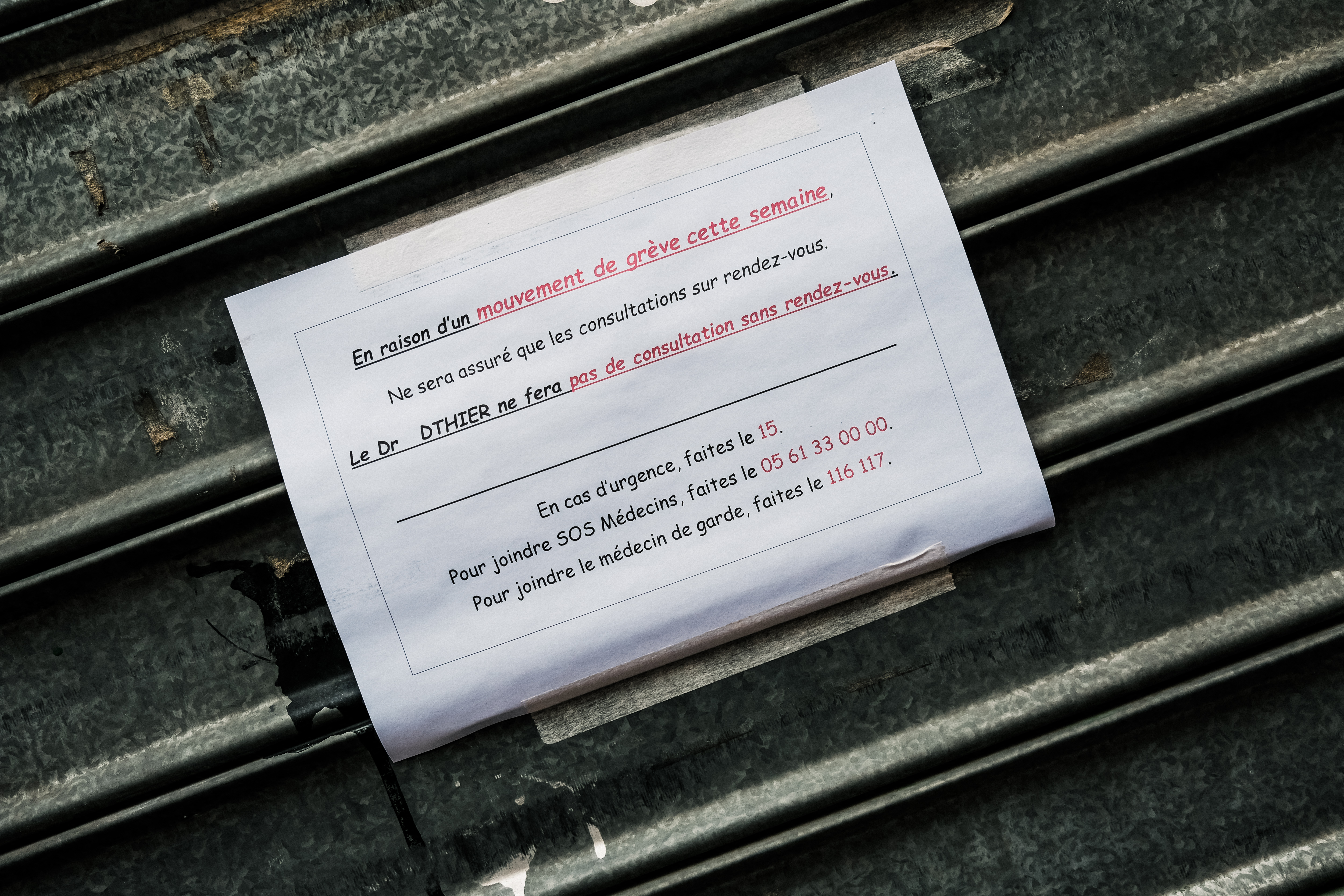 Grève des médecins : les syndicats rejettent la rencontre avec Rist