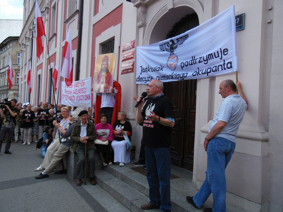 Modlili się o nawrócenie prezydenta 
