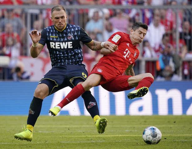 Liga niemiecka: Lewandowski trafił dwa razy. Bayern rozgromił FC Koeln [WIDEO]