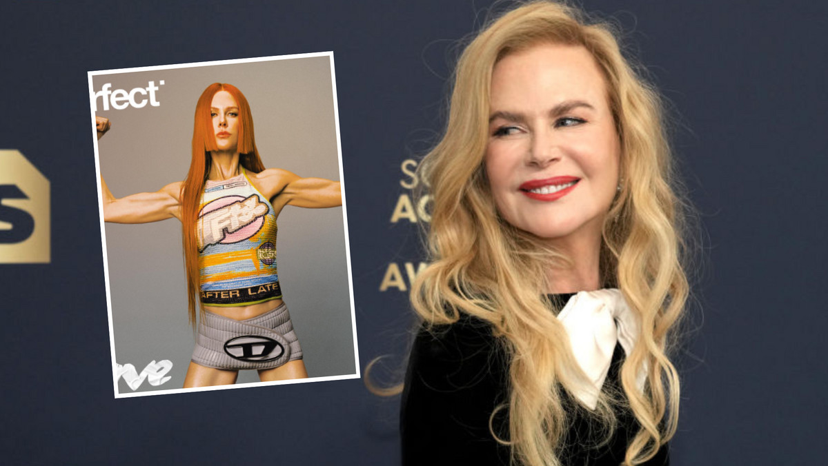 Nicole Kidman na nowej okładce. Aktorka zachwyca wysportowaną sylwetką