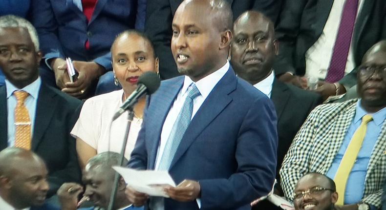 Junet Mohamed given special recognition at BBI launch at Bomas of Kenya