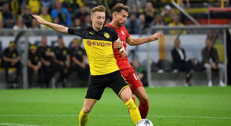 Dortmund beat defending Bundesliga champions Bayern in August to win the German Super Cup