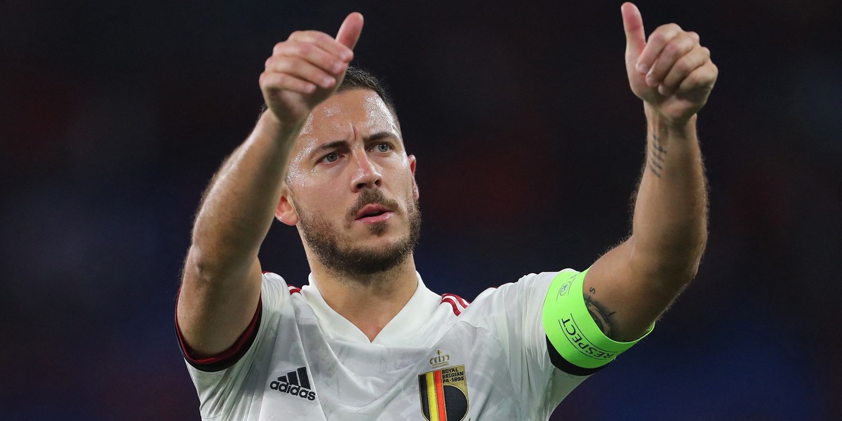 Eden Hazard żegna się z reprezentacją Belgii. 