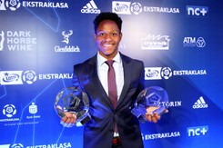 Joel Valencia piłkarzem sezonu. Piast zgarnął prawie wszystkie nagrody na gali Ekstraklasy