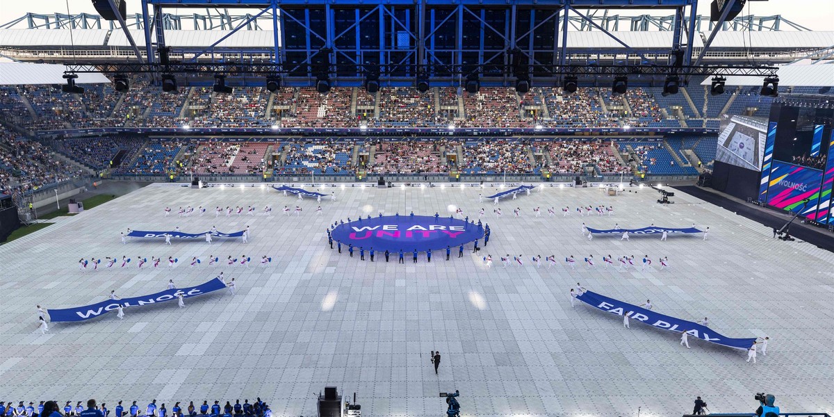 Ceremonia zamknięcia igrzysk europejskich