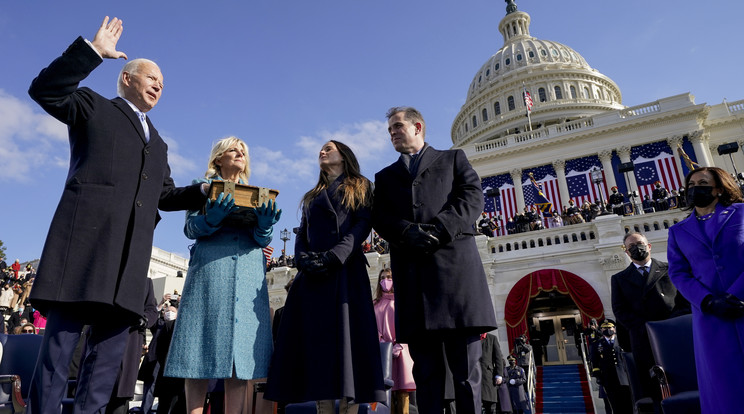 Biden eskütétele / Fotó: GettyImages