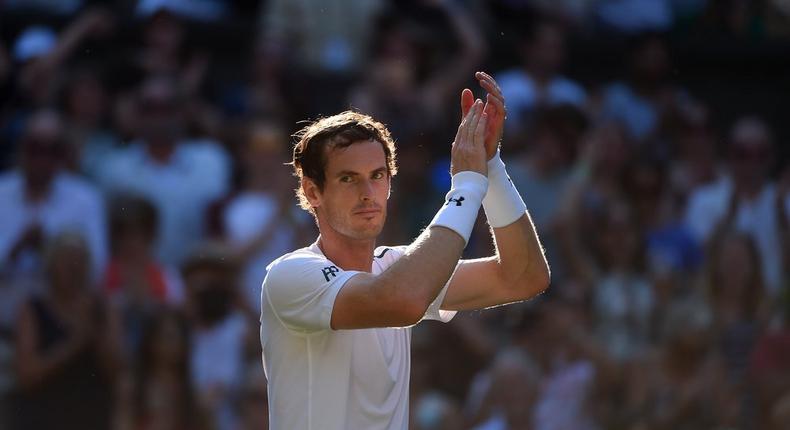Andy Murray won three Grand Slams during his  [French Open]
