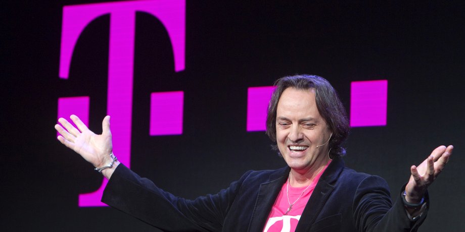 T-Mobile US CEO John Legere.