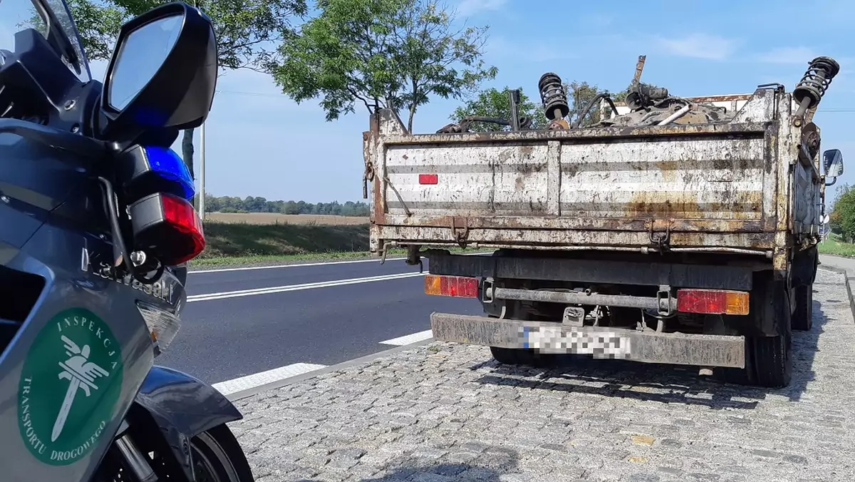 Złom na polskich drogach