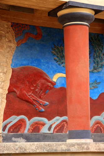 Minojski pałac Knossos, Kreta
