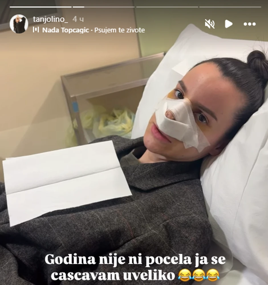Tatjana Pejčić operisala nos