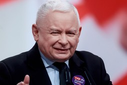 Prezes PiS Jarosław Kaczyński