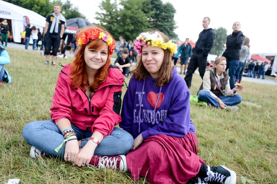 Publiczność drugiego dnia Coke Live Music Festival