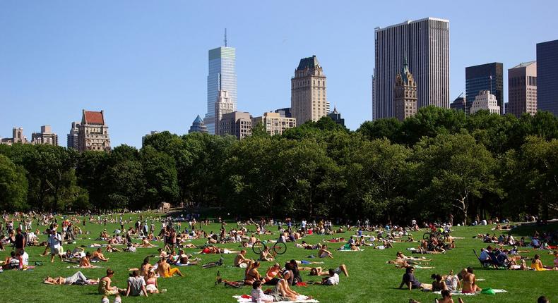 Central Park in New York City — though it didn't make this list.