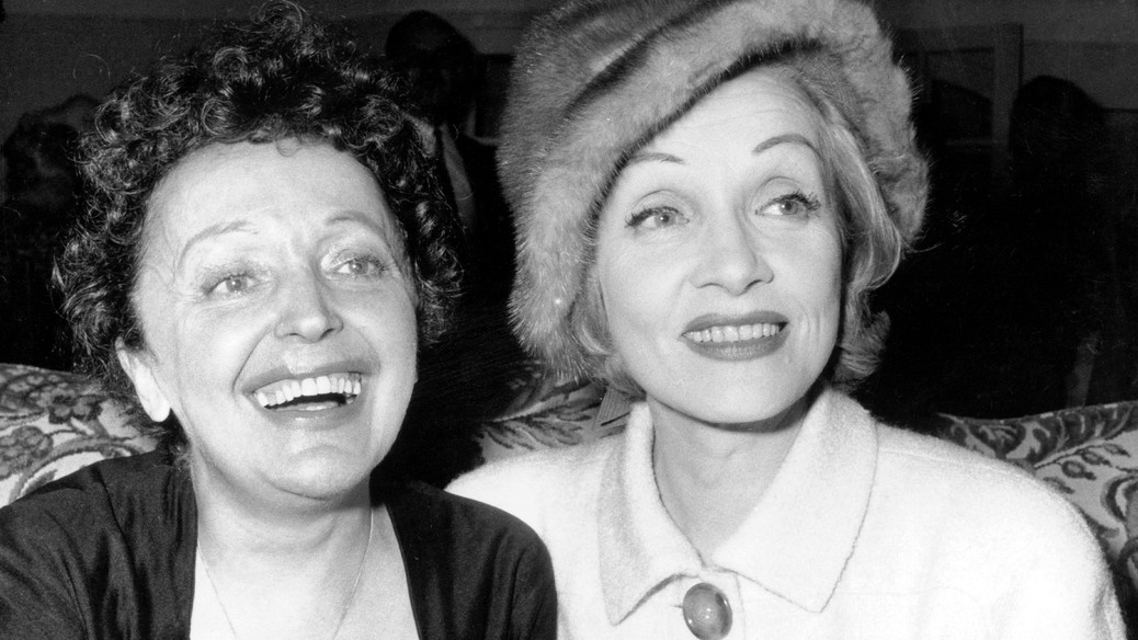 Marlene Dietrich Edith Piaf