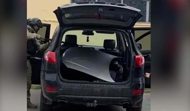 Automobil koji je korišćen za transport ubijenog Aleksandra Nešovića