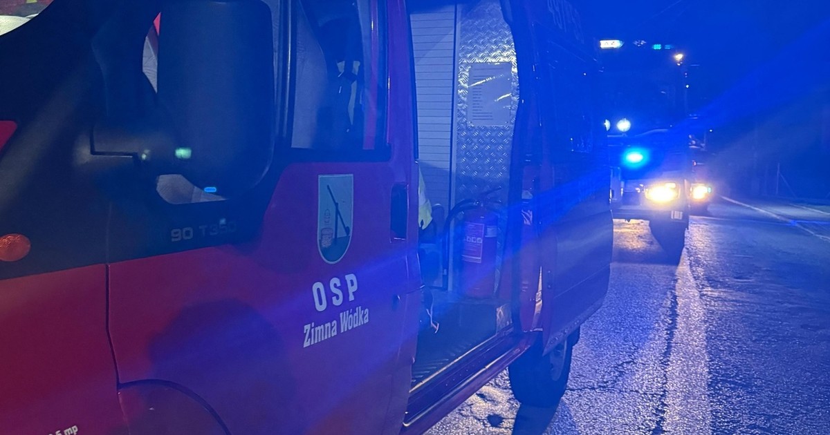 Wybuch gazu w domu w Zimnej Wódce. Wiadomo, co ratowało mieszkańców