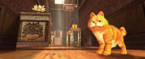 Screen z gry "Garfield 2: A Tale of Two Kitties".