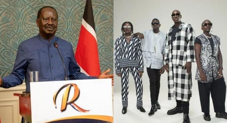 Sauti Sol loses over 2K subscribers over standoff with Raila's Azimio 