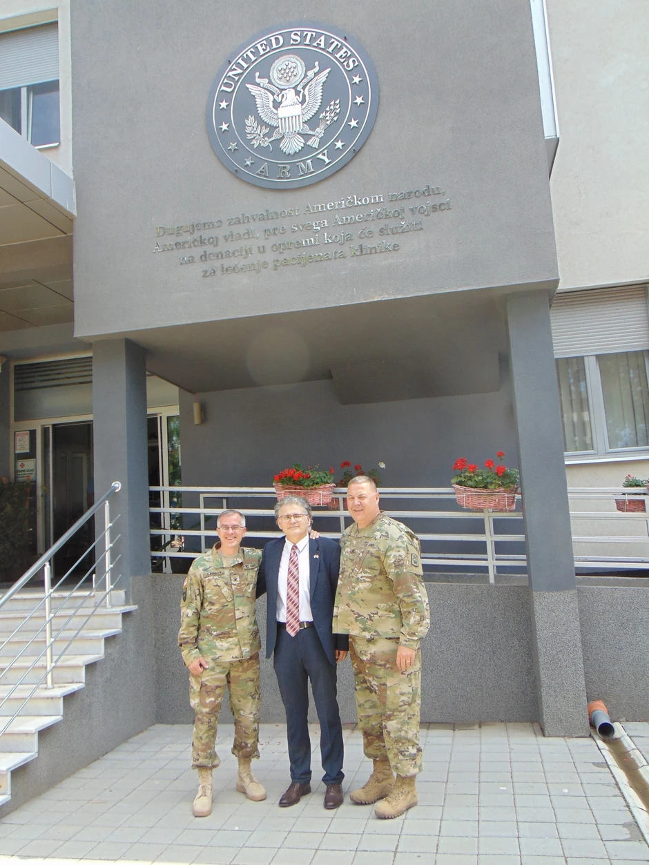 Dr Milić sa predstavnicima američke vojske