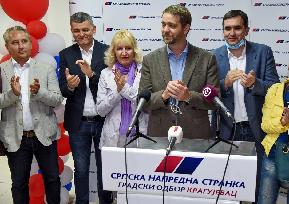Pobeda SNS na lokalnim izborima Nikola Dašić i Radomir Nikolić