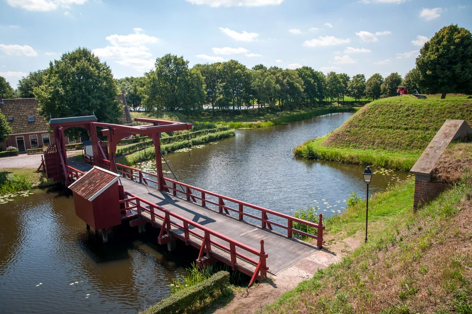 Bourtange - miasto-twierdza w Holandii