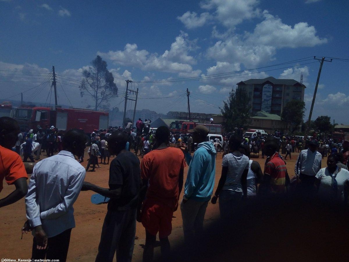 Major Fire Outbreak In Kangemi S Mountain View Area Latest News Updates Newspaper Headlines Pulselive Kenya