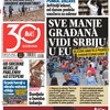 Blic naslovna strana za 3.8.