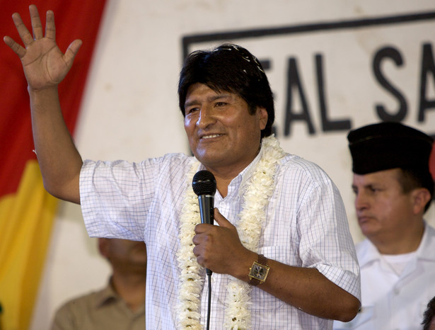 Prezydent Boliwii Evo Morales
