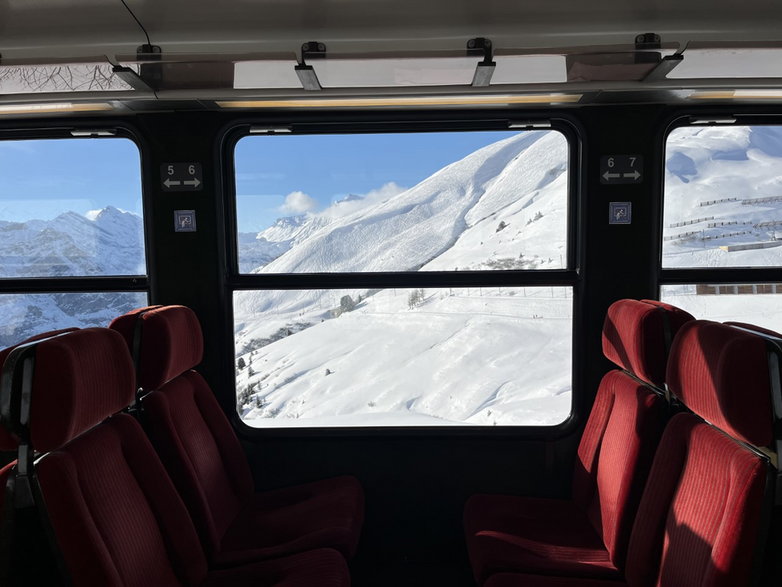 Widoki w rejonie Jungfrau