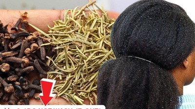 How to use rosemary and cloves for hair growth [Youtubemisssennie]