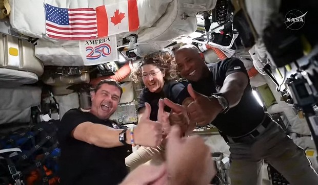 Astronauti misije Artemis II u Orionu 6. aprila