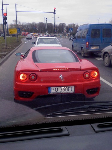 Ferrari sfotografowane kilka godzin przed wypadkiem