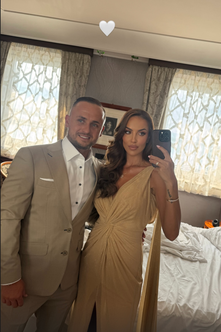 Simona Leskovská si so Stanom Lobotkom užili svadbu futbalistu Ondreja Dudu. 