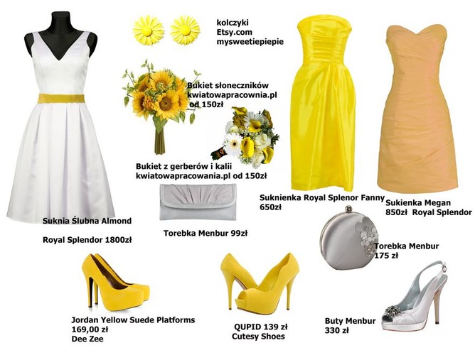 Modne stylizacje ślubne we wszystkich kolorach tęczy