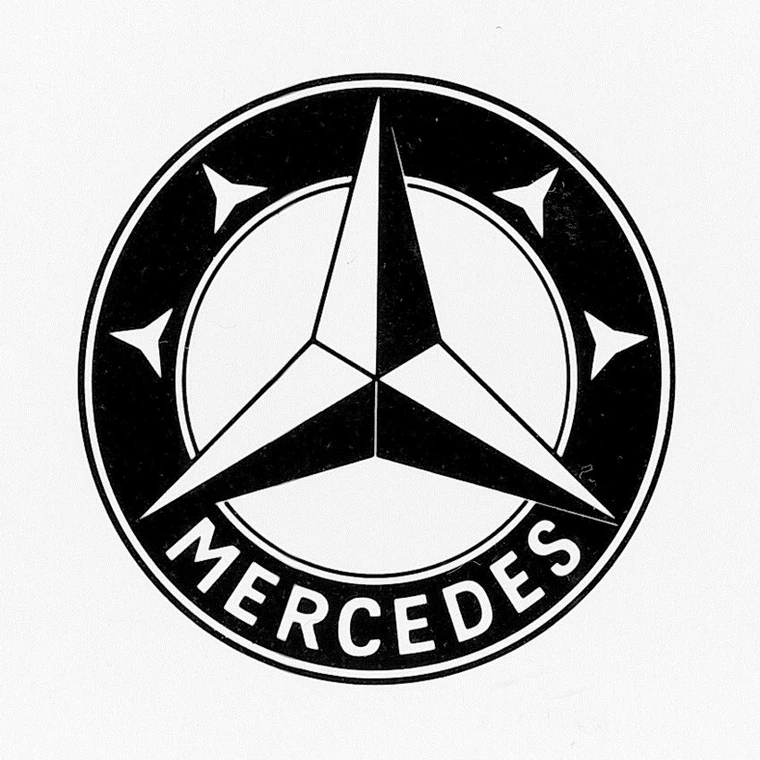 Logo Mercedesa, wersja sprzed 106 lat