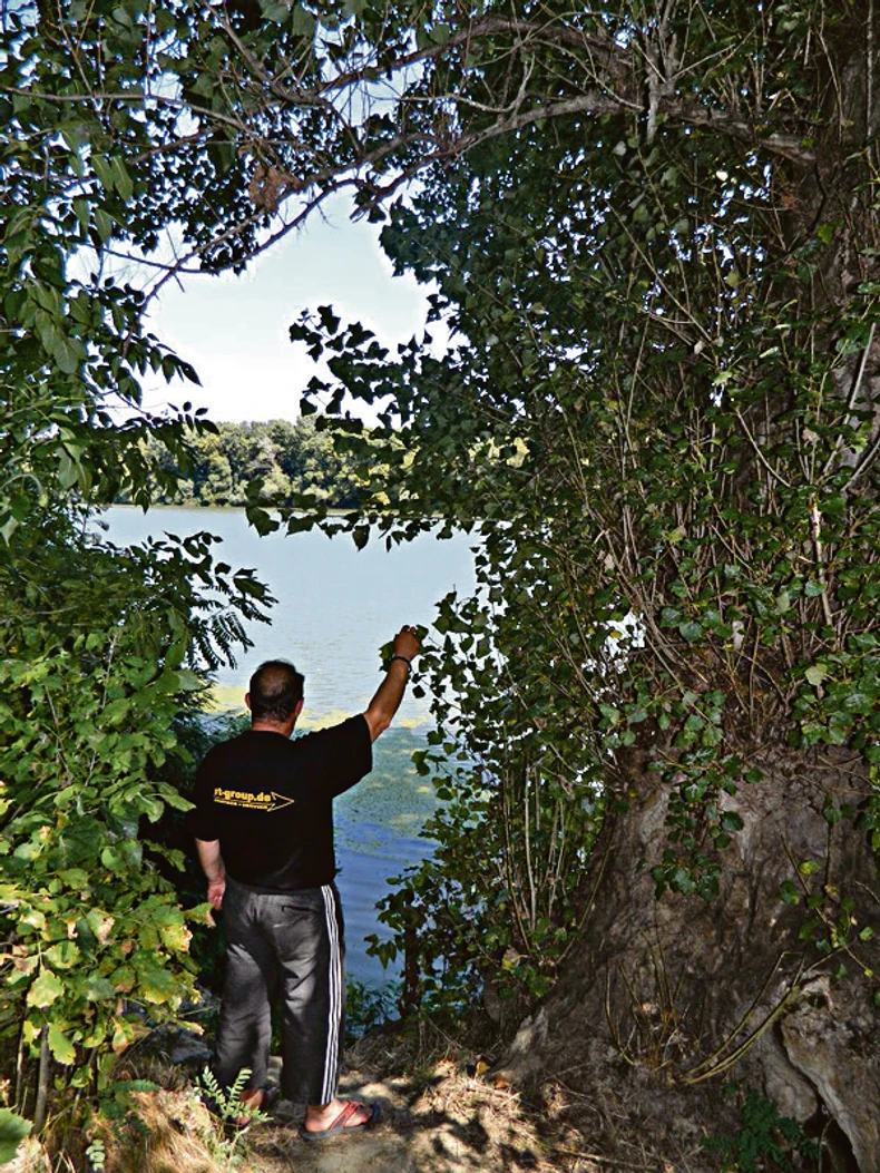 Mesto gde je nađeno Stefanovo telo