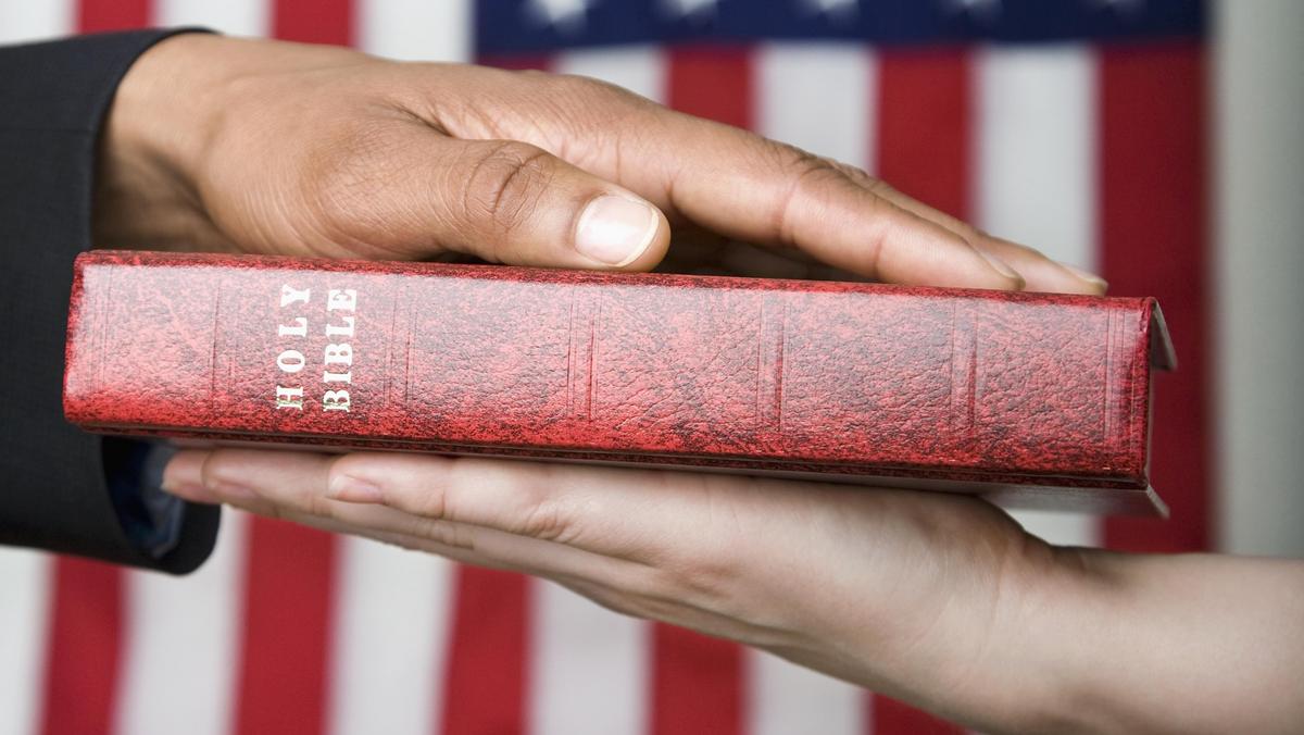 przysięga biblia prezydent USA wybory prezydenckie